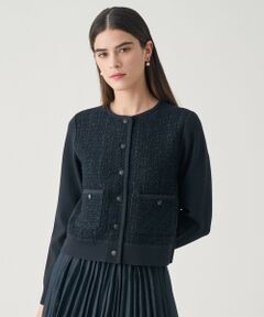 ANAYI / アナイ カーディガン・ボレロ | 【Eternal Line 2026】ツイードコンビブルゾン カーディガン