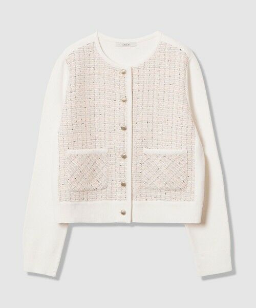 ANAYI / アナイ カーディガン・ボレロ | 【Eternal Line 2026】ツイードコンビブルゾン カーディガン | 詳細9