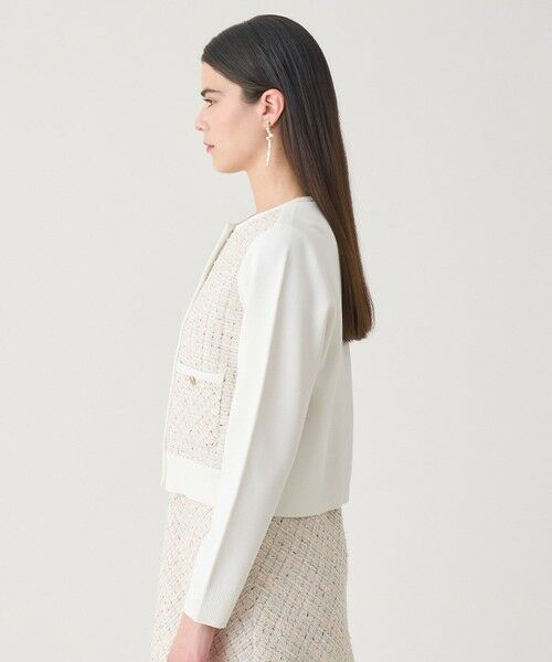 ANAYI / アナイ カーディガン・ボレロ | 【Eternal Line 2026】ツイードコンビブルゾン カーディガン | 詳細2