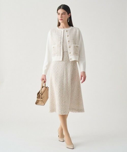 ANAYI / アナイ カーディガン・ボレロ | 【Eternal Line 2026】ツイードコンビブルゾン カーディガン | 詳細6