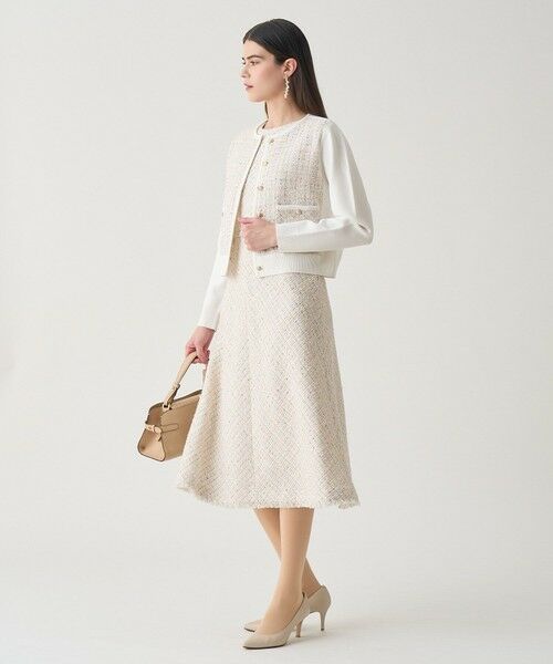 ANAYI / アナイ カーディガン・ボレロ | 【Eternal Line 2026】ツイードコンビブルゾン カーディガン | 詳細7