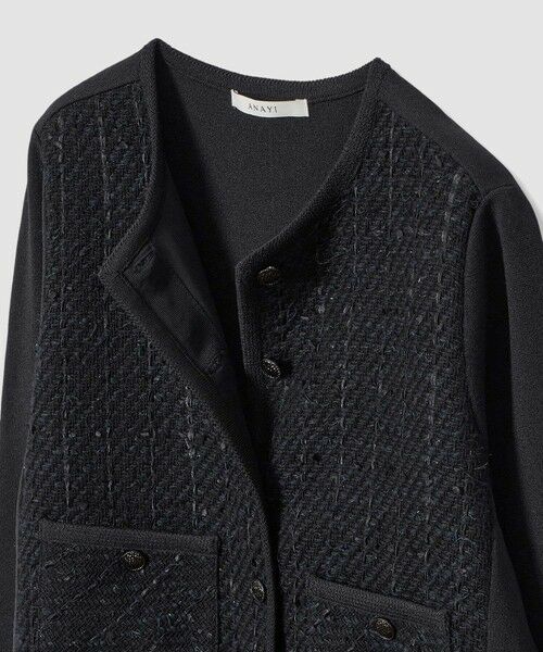 ANAYI / アナイ カーディガン・ボレロ | 【Eternal Line 2026】ツイードコンビブルゾン カーディガン | 詳細19