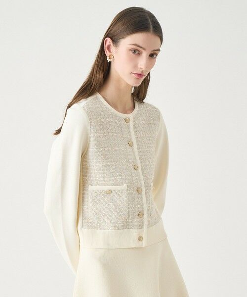 ANAYI / アナイ カーディガン・ボレロ | 【Eternal Line 2026】ツイードコンビブルゾン カーディガン | 詳細25