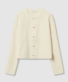 ANAYI / アナイ カーディガン・ボレロ | 【Eternal Line 2026】レース使いボクシー ジャケット カーディガン