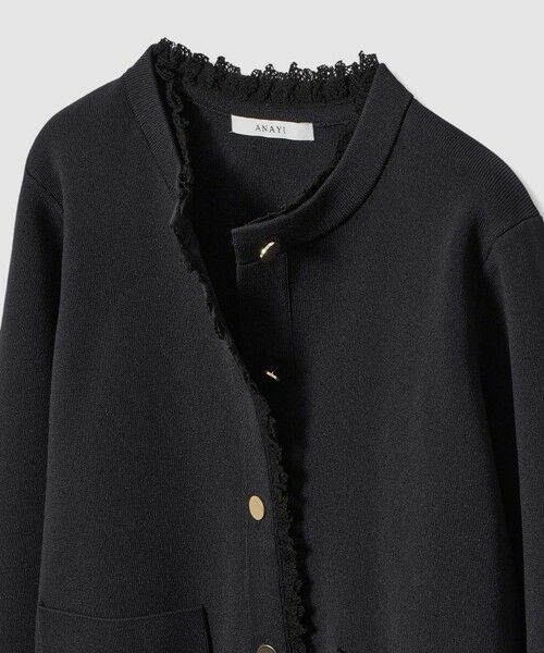 ANAYI / アナイ カーディガン・ボレロ | 【Eternal Line 2026】レース使いボクシー ジャケット カーディガン | 詳細5