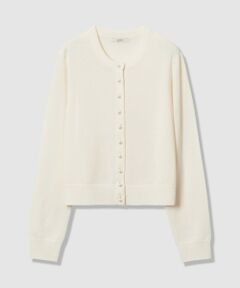 ANAYI / アナイ カーディガン・ボレロ | メリノウールパール釦　カーディガン