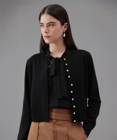 ANAYI / アナイ カーディガン・ボレロ | メリノウールパール釦　カーディガン