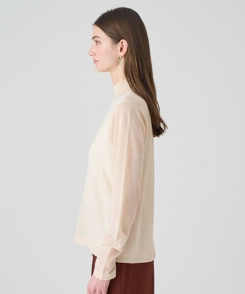 ANAYI / アナイ ニット・セーター | シアーハイネック プルオーバー | 詳細10