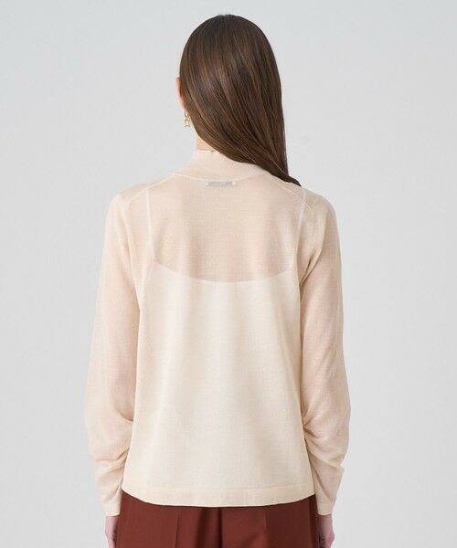 ANAYI / アナイ ニット・セーター | シアーハイネック プルオーバー | 詳細11