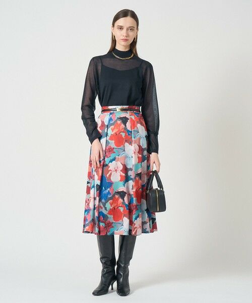 ANAYI / アナイ ニット・セーター | シアーハイネック プルオーバー | 詳細24