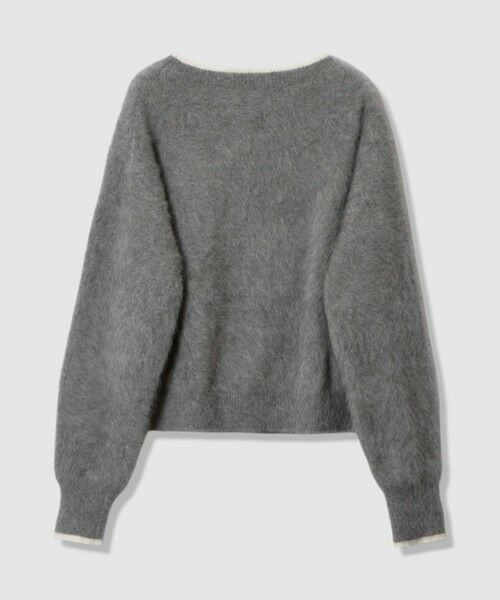 ANAYI / アナイ ニット・セーター | ファー加工バイカラー プルオーバー | 詳細14