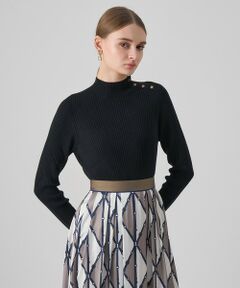 ANAYI / アナイ ニット・セーター | メリノワイドリブハイネック プルオーバー