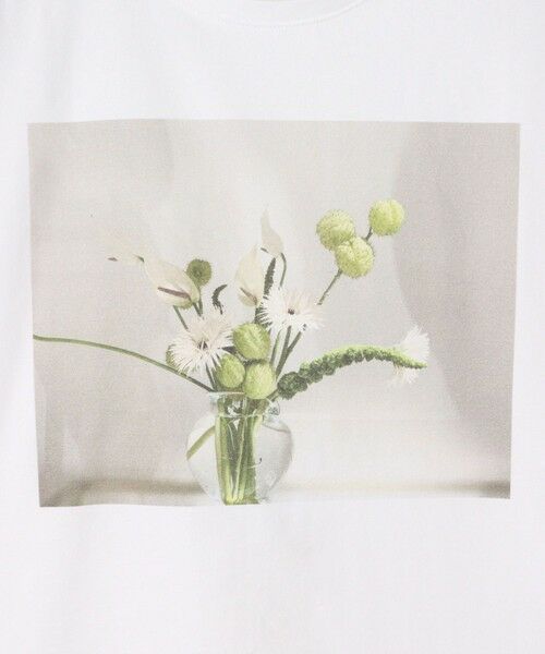 ANAYI / アナイ Tシャツ | Sコットン天竺フラワープリントTシャツ | 詳細3
