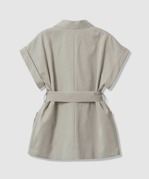 ANAYI / アナイ その他アウター | 【セットアップ対応商品】モノトーンドットジャガードベルテッド ジャケット | 詳細11