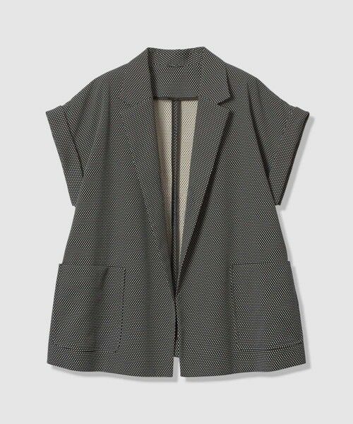 ANAYI / アナイ その他アウター | 【セットアップ対応商品】モノトーンドットジャガードベルテッド ジャケット | 詳細26