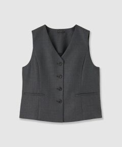 ANAYI / アナイ その他アウター | 【セットアップ対応商品】ウールツイルシングルジレ