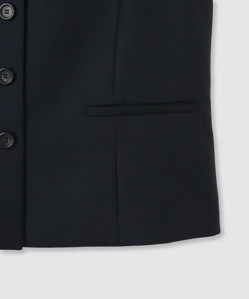 ANAYI / アナイ その他アウター | 【セットアップ対応商品】ウールツイルシングルジレ | 詳細6