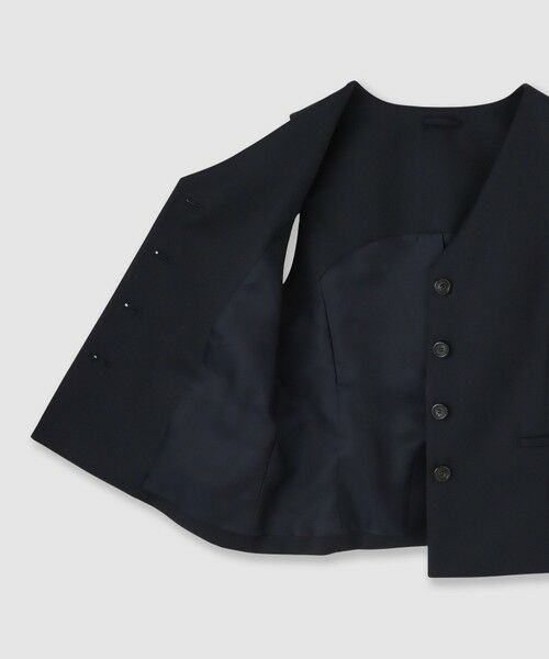 ANAYI / アナイ その他アウター | 【セットアップ対応商品】ウールツイルシングルジレ | 詳細6