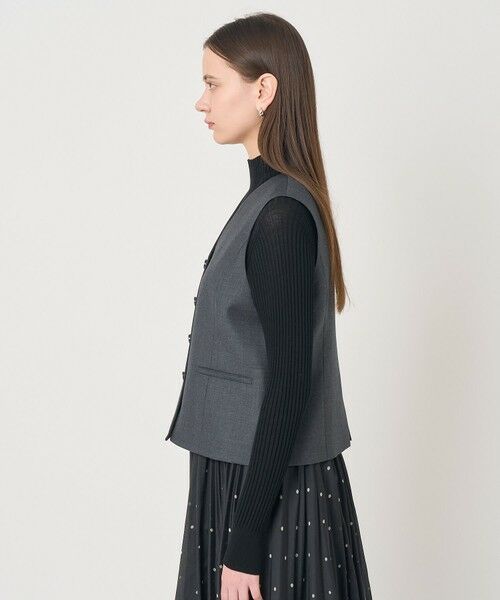 ANAYI / アナイ その他アウター | 【セットアップ対応商品】ウールツイルシングルジレ | 詳細13
