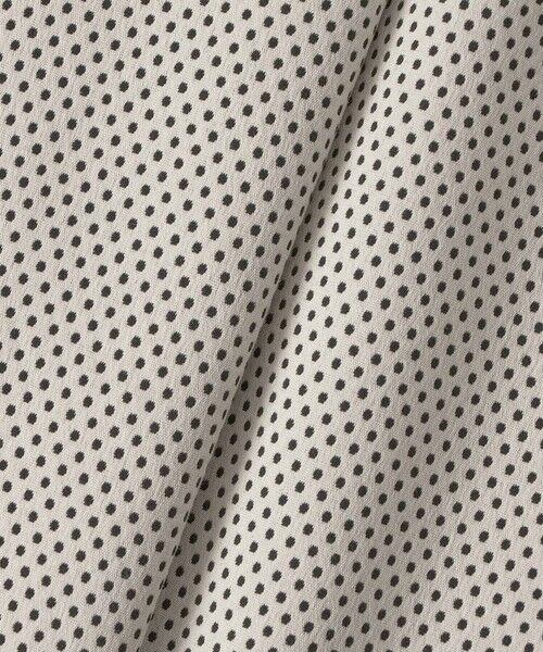 ANAYI / アナイ その他パンツ | 【セットアップ対象商品】モノトーンドットジャガードタックワイドパンツ | 詳細2
