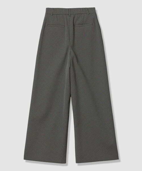 ANAYI / アナイ その他パンツ | 【セットアップ対応商品】モノトーンドットジャガードタックワイドパンツ | 詳細19