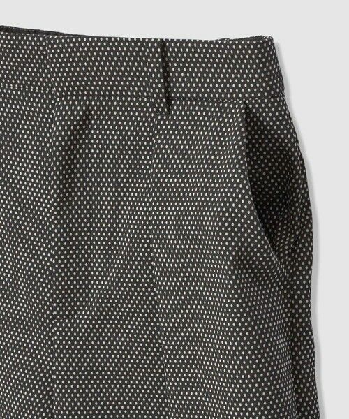 ANAYI / アナイ その他パンツ | 【セットアップ対象商品】モノトーンドットジャガードタックワイドパンツ | 詳細4