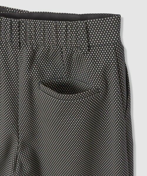 ANAYI / アナイ その他パンツ | 【セットアップ対象商品】モノトーンドットジャガードタックワイドパンツ | 詳細5