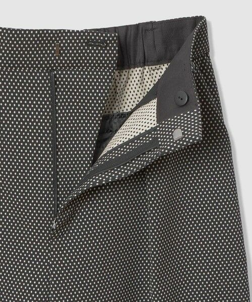 ANAYI / アナイ その他パンツ | 【セットアップ対象商品】モノトーンドットジャガードタックワイドパンツ | 詳細6