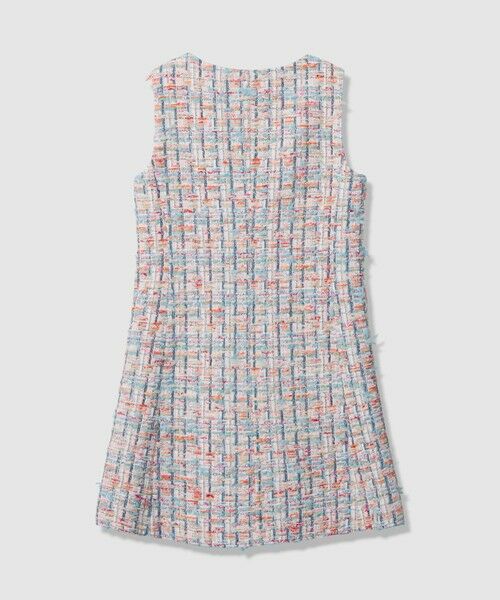 ANAYI / アナイ ロング・マキシ丈ワンピース | 【セットアップ対象商品】カラーミックスツイード4ポケット ワンピース | 詳細1