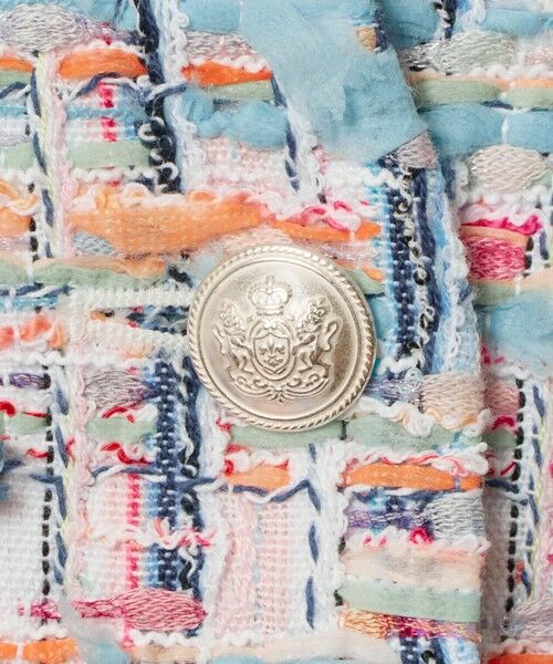 ANAYI / アナイ ロング・マキシ丈ワンピース | 【セットアップ対象商品】カラーミックスツイード4ポケット ワンピース | 詳細4