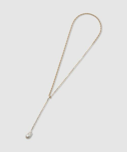 ANAYI / アナイ ネックレス・ペンダント・チョーカー | 淡水バロックパールラリエットネックレス（off white (02)）