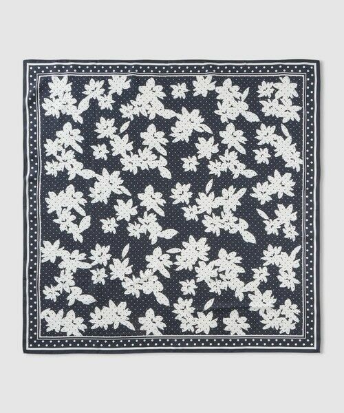 ANAYI / アナイ バンダナ・スカーフ | ドットフラワープリントスカーフ | 詳細2