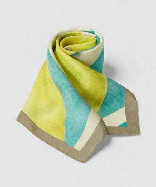 ANAYI / アナイ バンダナ・スカーフ | レモンモチーフプリントスカーフ | 詳細1