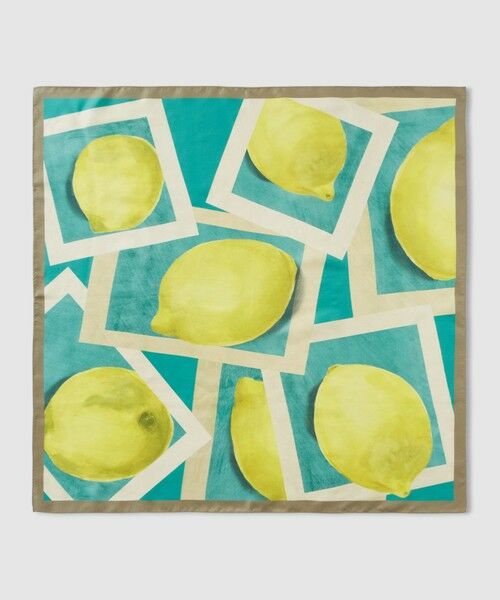 ANAYI / アナイ バンダナ・スカーフ | レモンモチーフプリントスカーフ | 詳細2