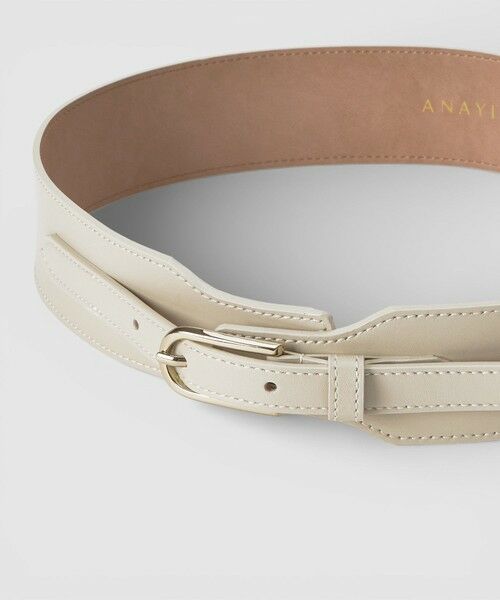 ANAYI / アナイ ベルト・サスペンダー | ワイドバックルベルト | 詳細1