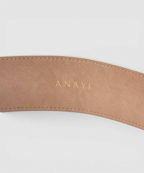 ANAYI / アナイ ベルト・サスペンダー | ワイドバックルベルト | 詳細2