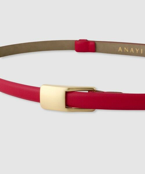 ANAYI / アナイ ベルト・サスペンダー | プレートバックルスライドベルト | 詳細1