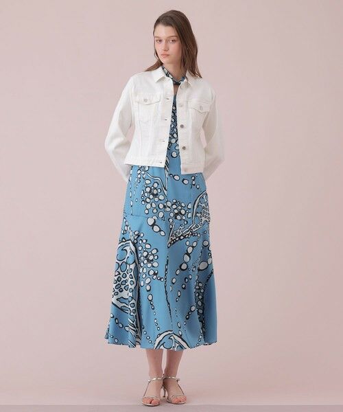 ANAYI / アナイ Gジャン・デニムジャケット | ストレッチデニムペプラム ジャケット | 詳細10