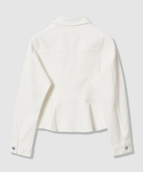 ANAYI / アナイ Gジャン・デニムジャケット | ストレッチデニムペプラム ジャケット | 詳細12