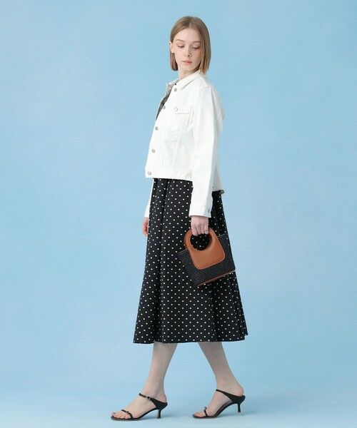 ANAYI / アナイ Gジャン・デニムジャケット | ストレッチデニムペプラム ジャケット | 詳細8