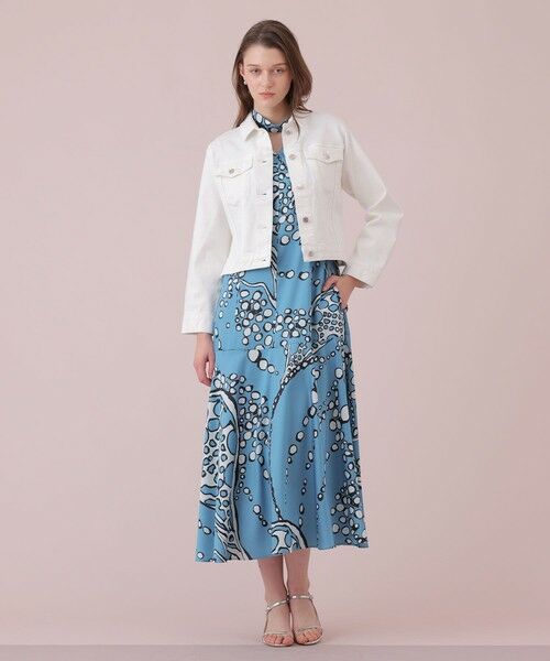 ANAYI / アナイ Gジャン・デニムジャケット | ストレッチデニムペプラム ジャケット | 詳細9