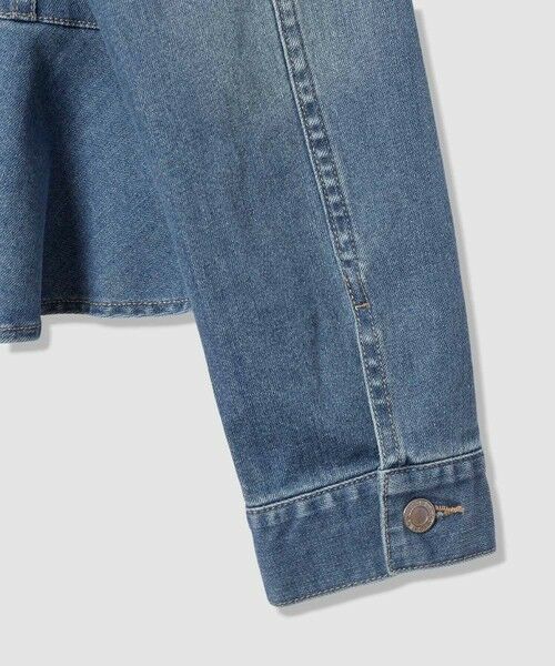 ANAYI / アナイ Gジャン・デニムジャケット | ストレッチデニムペプラム ジャケット | 詳細28