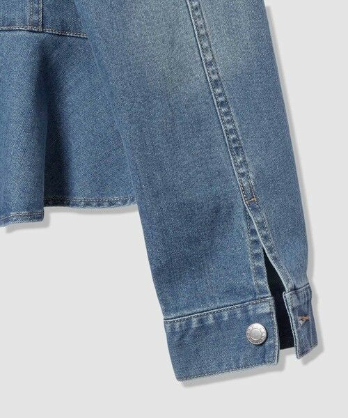 ANAYI / アナイ Gジャン・デニムジャケット | ストレッチデニムペプラム ジャケット | 詳細29