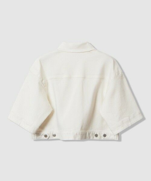 ANAYI / アナイ Gジャン・デニムジャケット | ストレッチデニムハーフスリーブ ジャケット | 詳細1