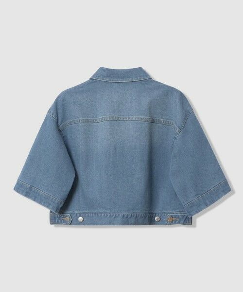 ANAYI / アナイ Gジャン・デニムジャケット | ストレッチデニムハーフスリーブ ジャケット | 詳細3