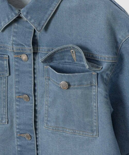 ANAYI / アナイ Gジャン・デニムジャケット | ストレッチデニムハーフスリーブ ジャケット | 詳細6
