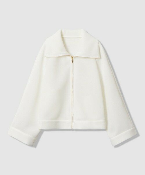 ANAYI / アナイ その他アウター | メッシュダンボールボクシーブルゾン(white (01))