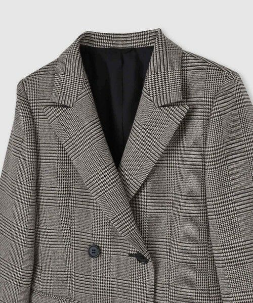 ANAYI / アナイ テーラードジャケット | 【セットアップ対応商品】グレンチェックピークドジャケット | 詳細2