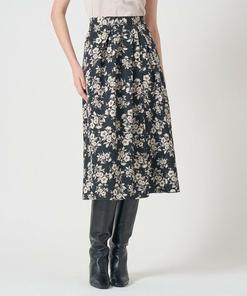 ANAYI / アナイ ロング・マキシ丈スカート | ブロッサムアシンメトリータックスカート | 詳細14