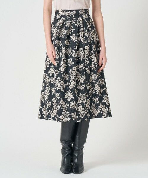 ANAYI / アナイ ロング・マキシ丈スカート | ブロッサムアシンメトリータックスカート | 詳細15